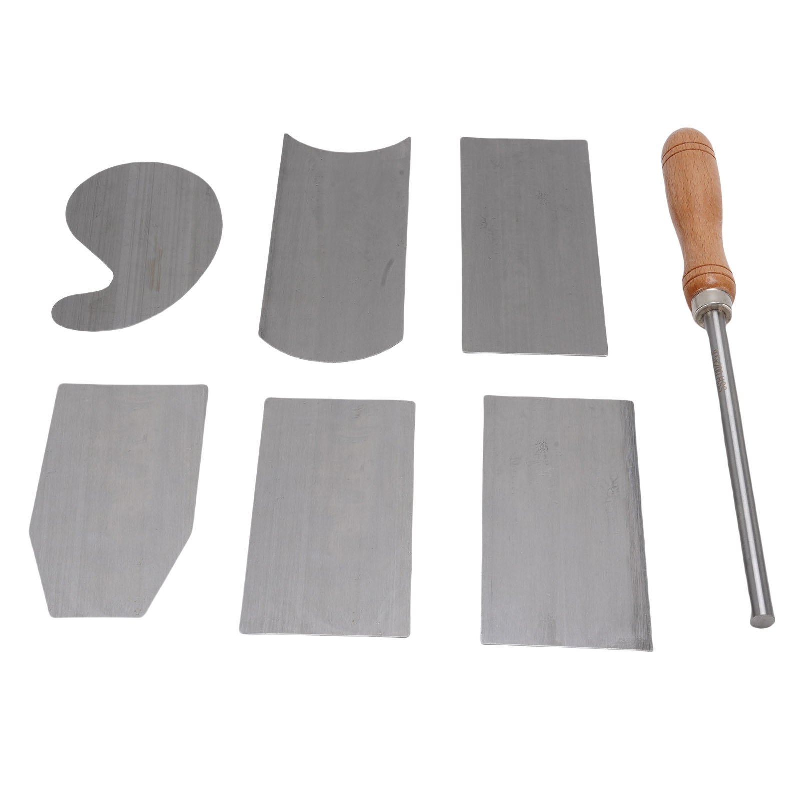 Card Scraper Cabinet - Zestaw 6 sztuk skrobaków do kart