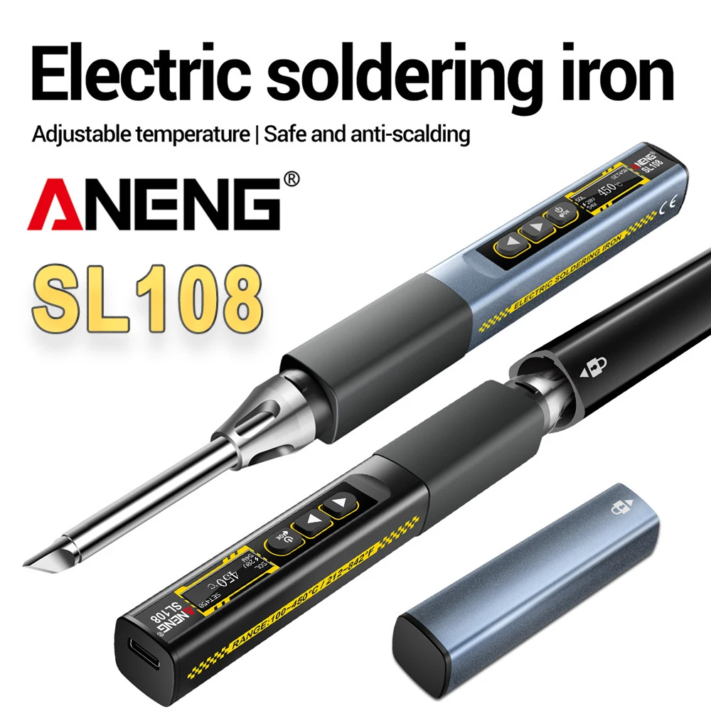 Tools Qc - Zestaw lutowniczy ANENG SL108 96W PD