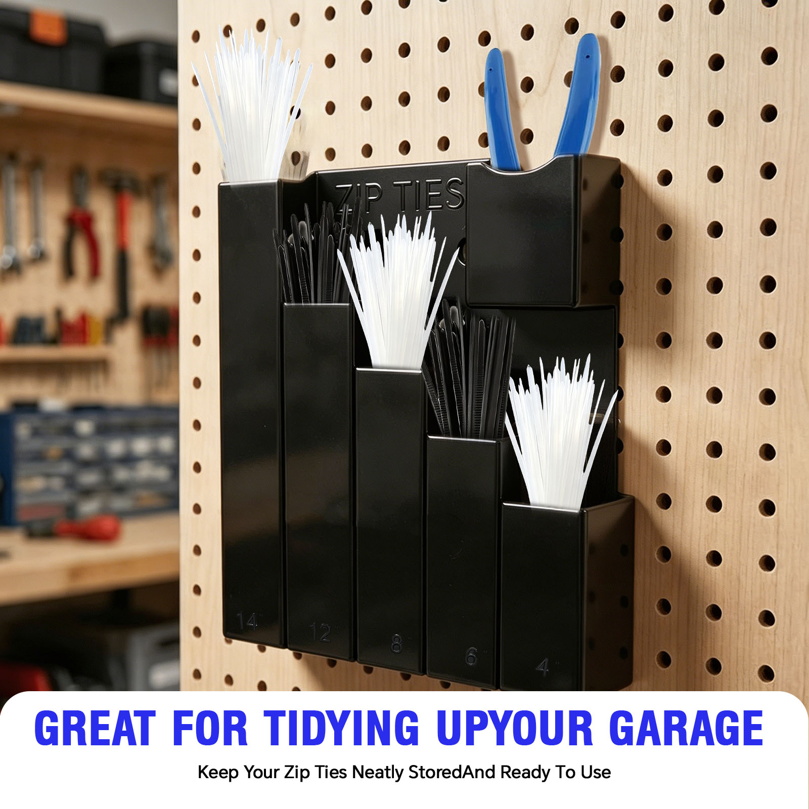 Tools For Garage Workshop - Organizer na kabelki i narzędzia do