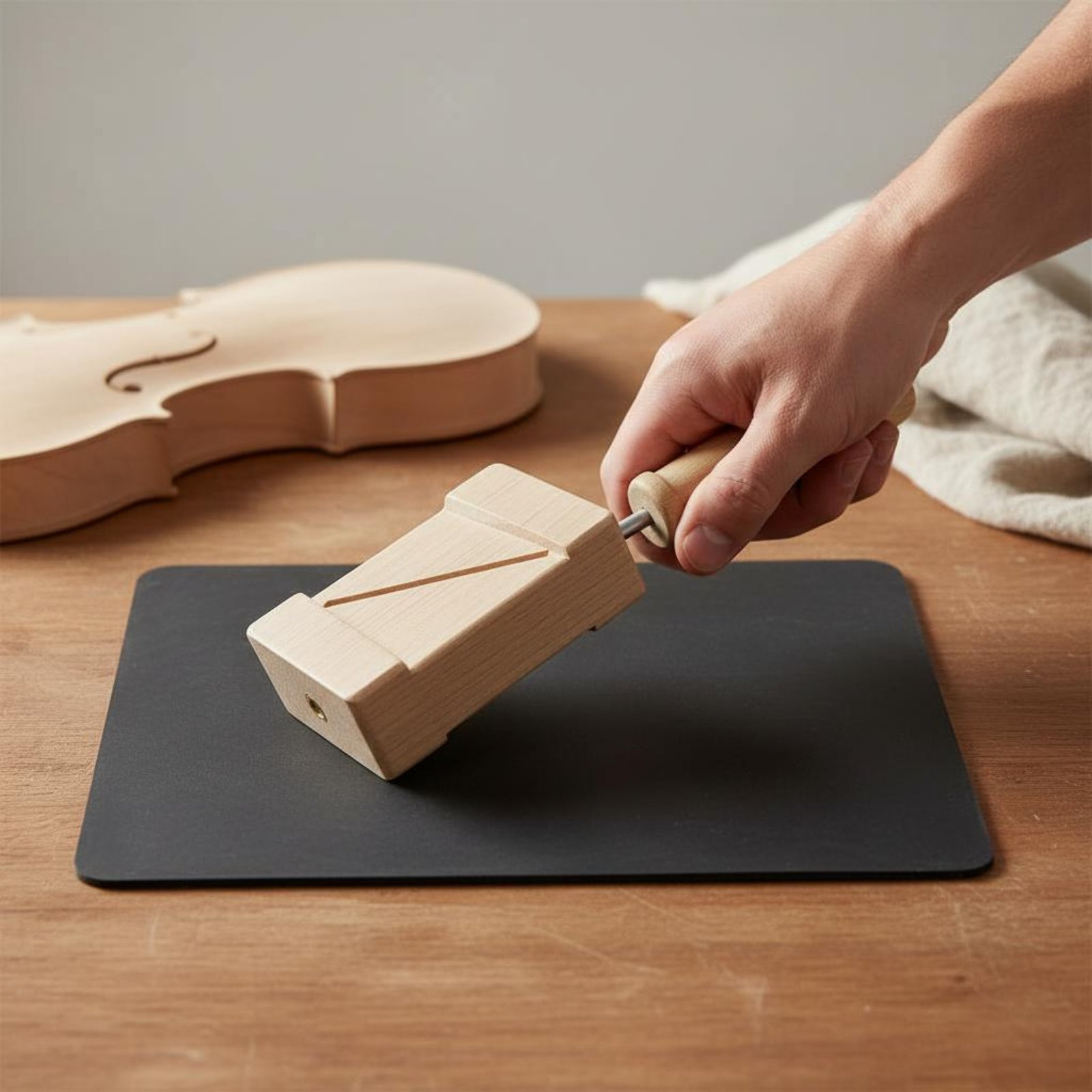 Workshop Tools Uses - Profesjonalne narzędzie do montażu mostków wiolonczelowych