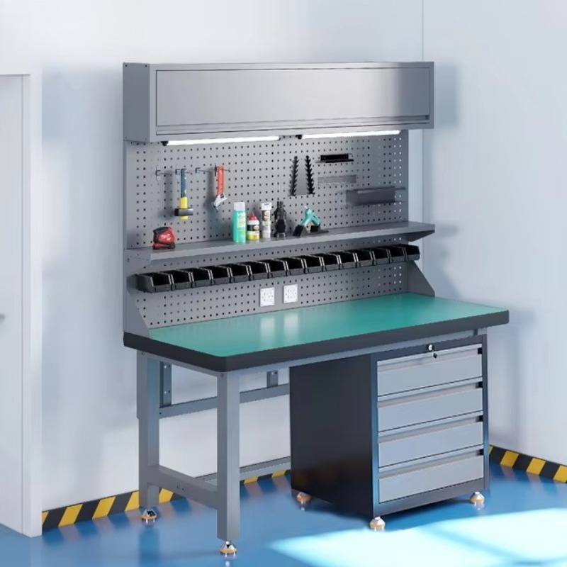 Workshop Tools Table - Wytrzymały antystatyczny stół warsztatowy z możliwością