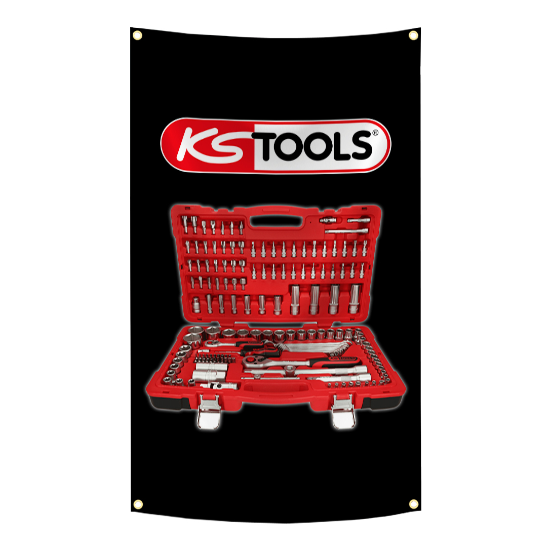 Workshop Tools Brand - Gobelin z flagą marki KS TOOLS,