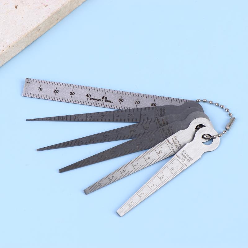 Workshop Tools Uses - Zestaw 6 sztuk stalowych mierników szczelinowych,