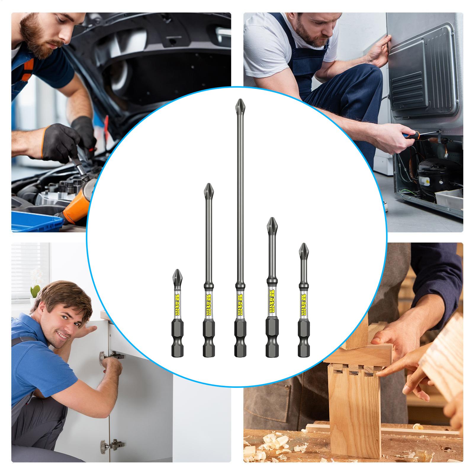 Zestaw bitów do wkrętarki 5-cz – Tools For Garage Workshop recenzja i cena