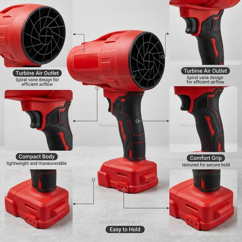 Bezprzewodowy dmuchawiec-turbo – Workshop Tools Uses recenzja i cena