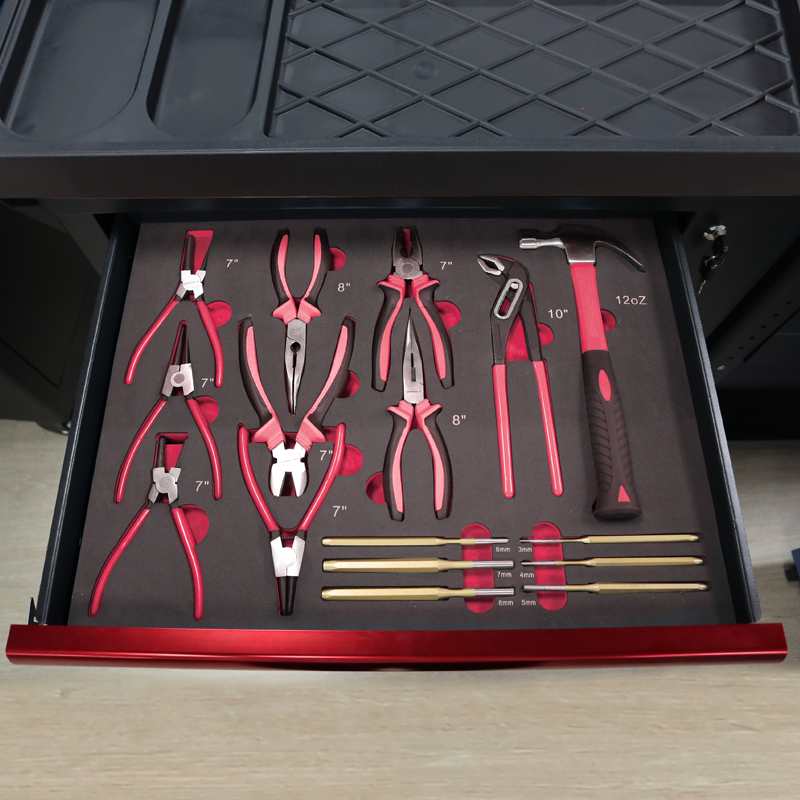Wózek narzędziowy z 7 szuflada – Tools Set Workshop recenzja i cena