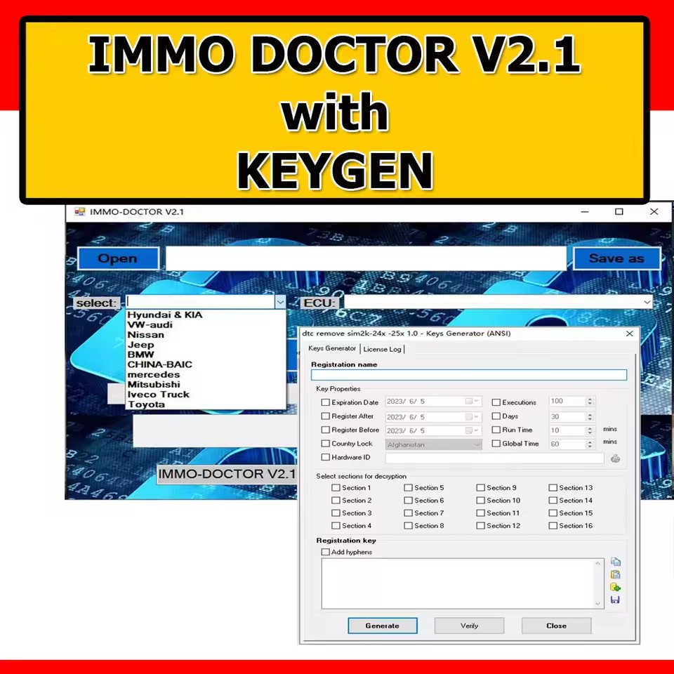 Immo Doctor Multi Brand V2.1 N – Workshop Tools Brand recenzja i cena