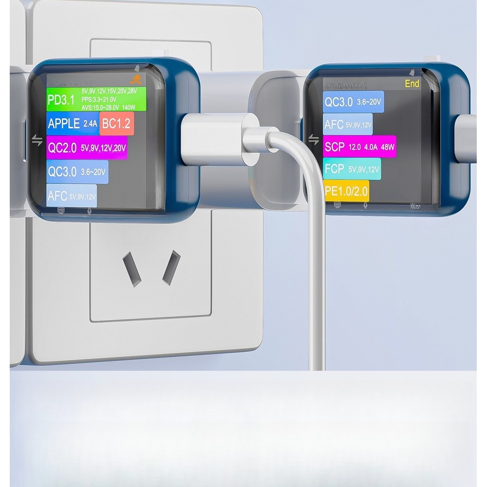 Tester USB T3P z ekranem dotyk – Tools Qc recenzja i cena