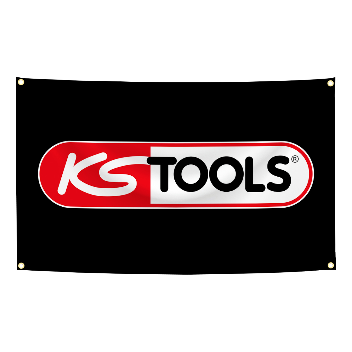 Gobelin z flagą marki KS TOOLS – Ks Tools Workshop recenzja i cena