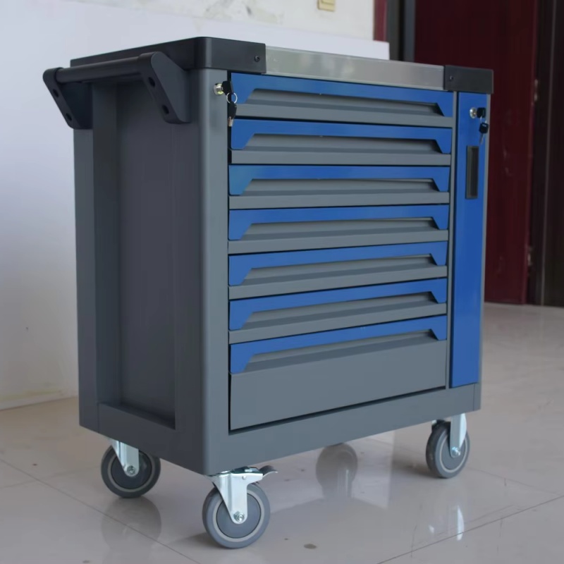7-szufladowa, zamykana na kluc – Tools For Garage Workshop recenzja i cena