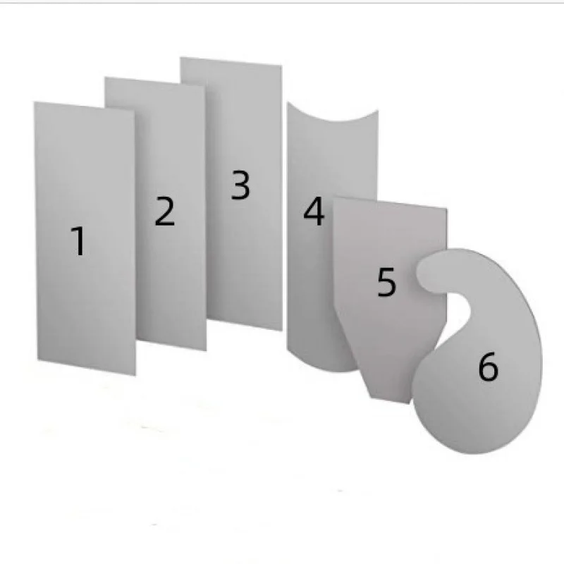 Wysokiej jakości zestaw 6 sztu – Card Scraper Cabinet recenzja i cena