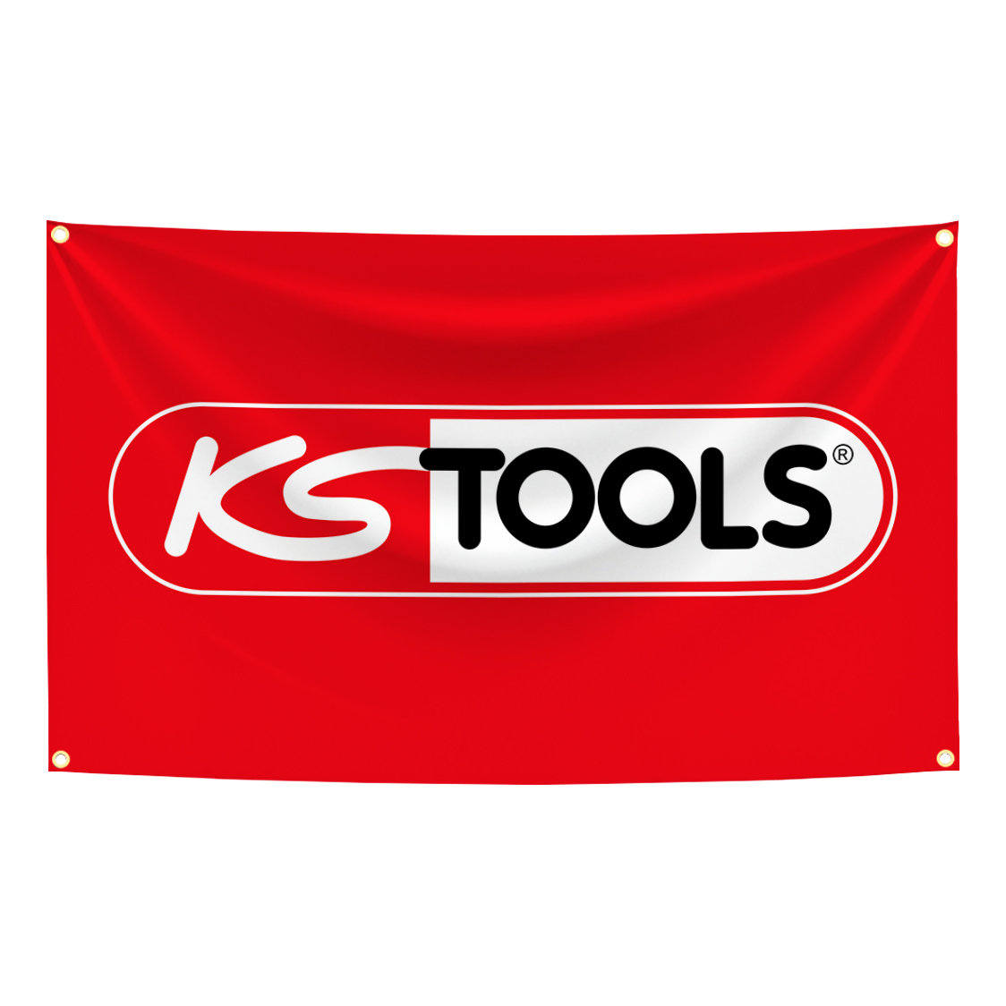 Gobelin z flagą marki KS TOOLS – Workshop Tools Brand recenzja i cena