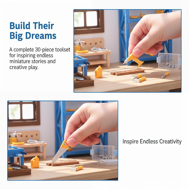 Zestaw mini narzędzi do domku  – Tools Set Workshop recenzja i cena